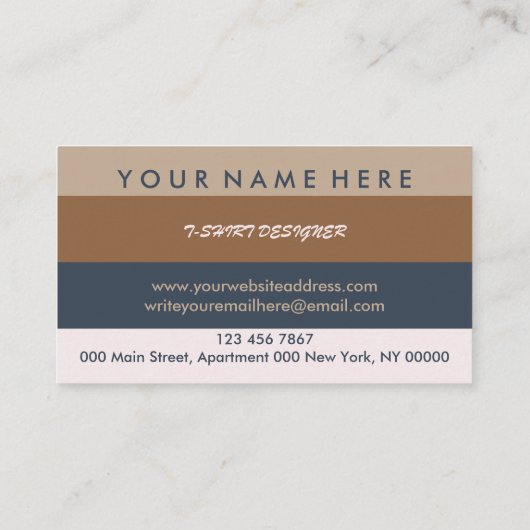 Carte De Visite Imprimer sur demande Chauffage artisanal Transfert (Dos)