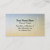 Carte De Visite In A Heartbeat - Personal Trainer (Dos)