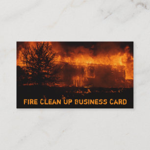 Carte De Visite Incendie, incendie de maison Blaze Domination de l