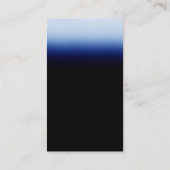 Carte de visite inclinable bleu vertical (Dos)