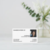 Carte De Visite Income Tax Preparation   (Debout devant)