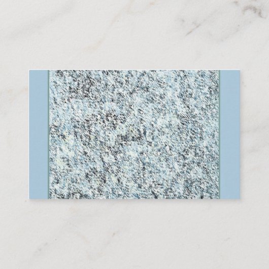 Carte de visite incrusté en granit (Dos)