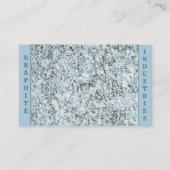 Carte de visite incrusté en granit (Devant)