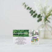 Carte de visite indépendant de distributeur de (Debout devant)