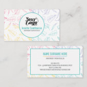 Carte De Visite Independent Fashion Retailer Approved (Devant / Derrière)