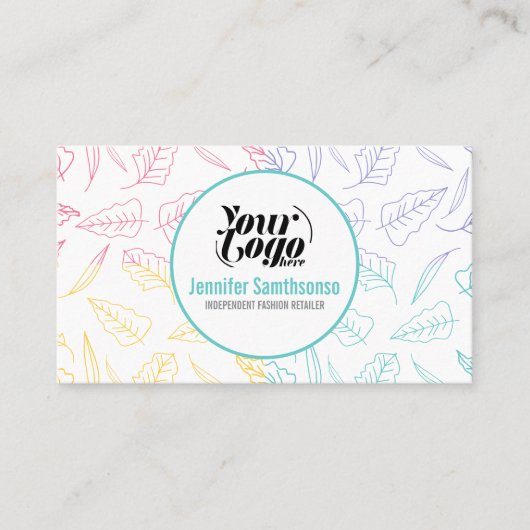 Carte De Visite Independent Fashion Retailer Approved (Devant)