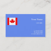 Carte De Visite Indicateur commercial international (Dos)