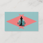 Carte De Visite Indicateur SH de boomerang d'échange de joueurs de (Dos)