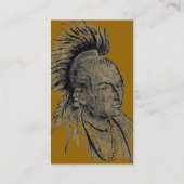 Carte de visite indien (Dos)