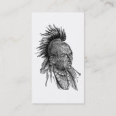 Carte De Visite Indien d'Amérique (Dos)