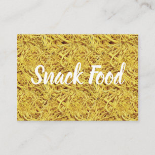 Carte De Visite Indien Snack Nouilles Crunchy Snack Food