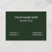 Carte De Visite Indiens Snacks Bhelpuri Snack Motif (Dos)