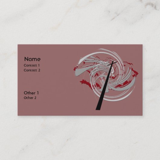 Carte De Visite Indulgent (Devant)