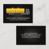 Carte De Visite Industrial | Driver | Logistics  Business Card (Devant / Derrière)