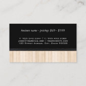 Carte De Visite Industrie animale (Dos)