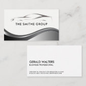 Carte De Visite Industrie automobile métallique (Devant / Derrière)