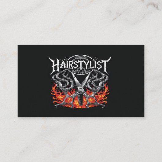 Carte De Visite Industrie de la beauté coiffeuse Cosmétique Nomina (Devant)