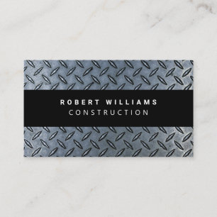 Carte De Visite Industrie de la construction moderne professionnel