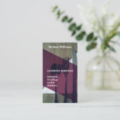 Carte De Visite Industrie des produits alimentaires et des (Debout devant)