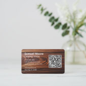 Carte De Visite Industrie du charpentier (Debout devant)