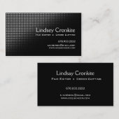 Carte De Visite Industrie du spectacle de Hollywood de rédacteur (Devant / Derrière)