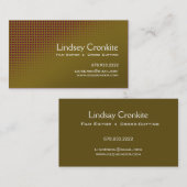 Carte De Visite Industrie du spectacle de Hollywood de rédacteur (Devant / Derrière)