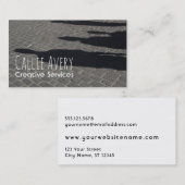 Carte De Visite Industries créatives Plein-Editable et Basées sur (Devant / Derrière)