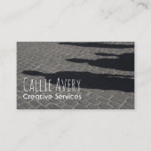 Carte De Visite Industries créatives Plein-Editable et Basées sur (Devant)