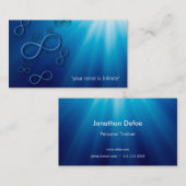 Carte De Visite Infini personnel de l'entraîneur | (Devant / Derrière)