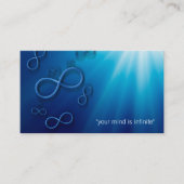 Carte De Visite Infini personnel de l'entraîneur | (Devant)