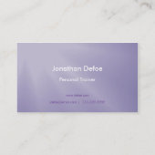 Carte De Visite Infini personnel de l'entraîneur | (Dos)