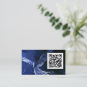 Carte De Visite Infinite Grace | Code QR de Winged Angel (Debout devant)