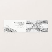 Carte De Visite Infiniti / Travail de ligne expressif (Extérieur déplié)