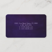 Carte De Visite Infinity Tree Branch - pastels (Dos)