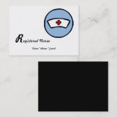 Carte De Visite Infirmier autorisé (Devant / Derrière)