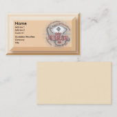 Carte de visite infirmier Axiom LVN (Devant / Derrière)