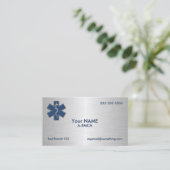 Carte De Visite Infirmier EMT SME de luxe (Debout devant)