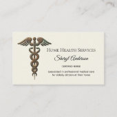 Carte de visite infirmier en soins professionnels  (Devant)