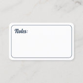 Carte De Visite Infirmière (Dos)