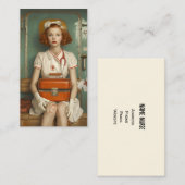 Carte De Visite Infirmière (Devant / Derrière)