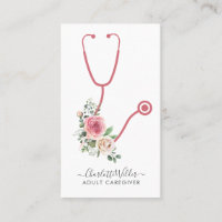 Infirmière Adulte Adulte Aidante Florale Stethosco