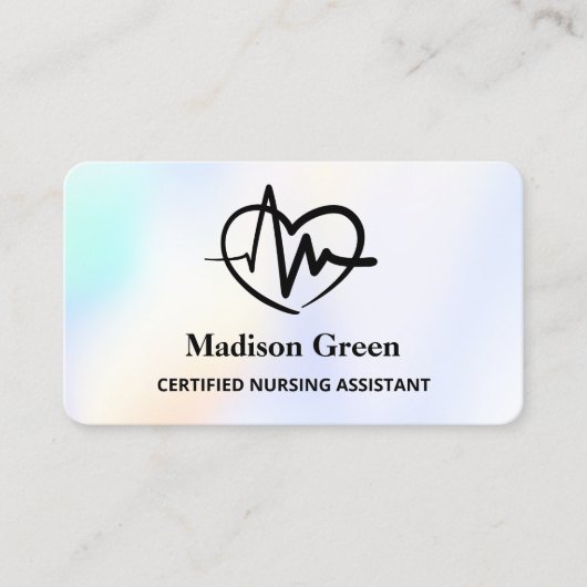 Carte De Visite Infirmière AIIC (Devant)