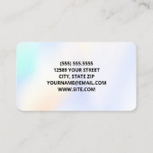 Carte De Visite Infirmière AIIC (Dos)