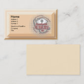 Carte De Visite Infirmière anesthésiste Axiom (Devant / Derrière)