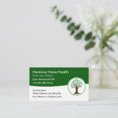 Carte de visite infirmière autorisée en santé à do (Debout devant)