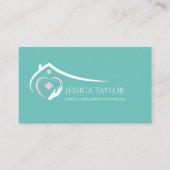 Carte De Visite Infirmière autorisée Fournisseur de soins de santé (Devant)