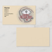 Carte De Visite Infirmière Cardiac Axiom (Devant / Derrière)