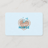 Carte De Visite Infirmière certifiée (Dos)