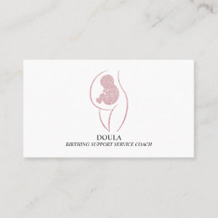 Carte De Visite Infirmière de grossesse Doula Accompagnante de nai