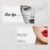 Carte De Visite Infirmière esthétique moderne, Docteur, Chirurgie (Devant / Derrière)